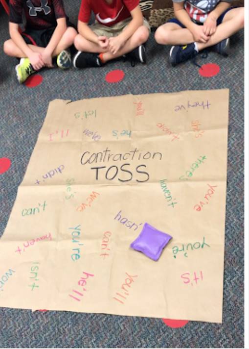 For the Love of First Grade Toss it Up A Versatile Game for all Subjects