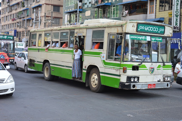 bus à Yangon