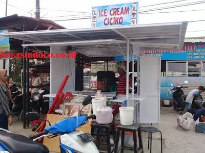 Harga Gerobak Besi Warung Es Cream Harga Gerobak Besi Warung Es Cream