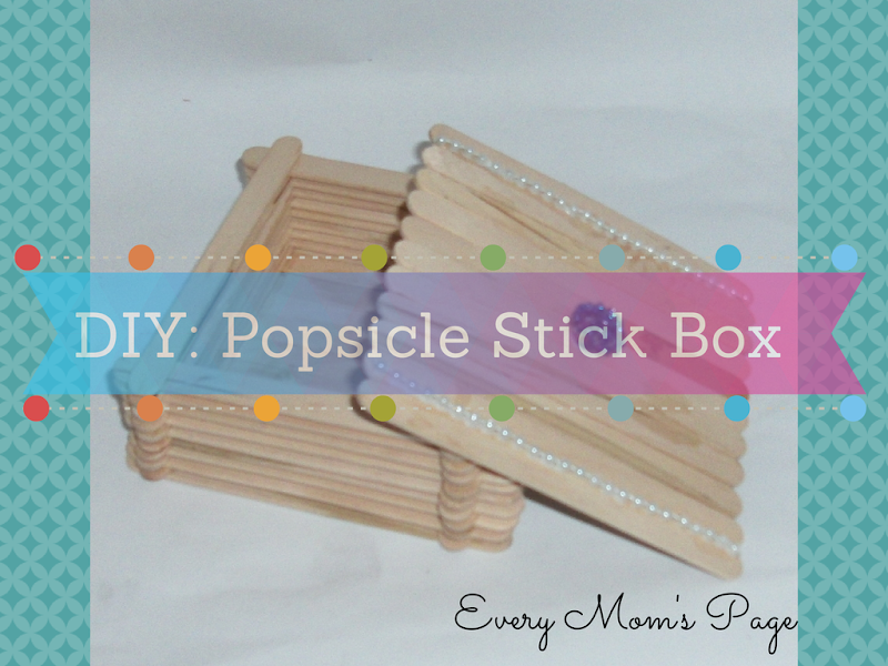 #DIY: Popsicle Stick Box