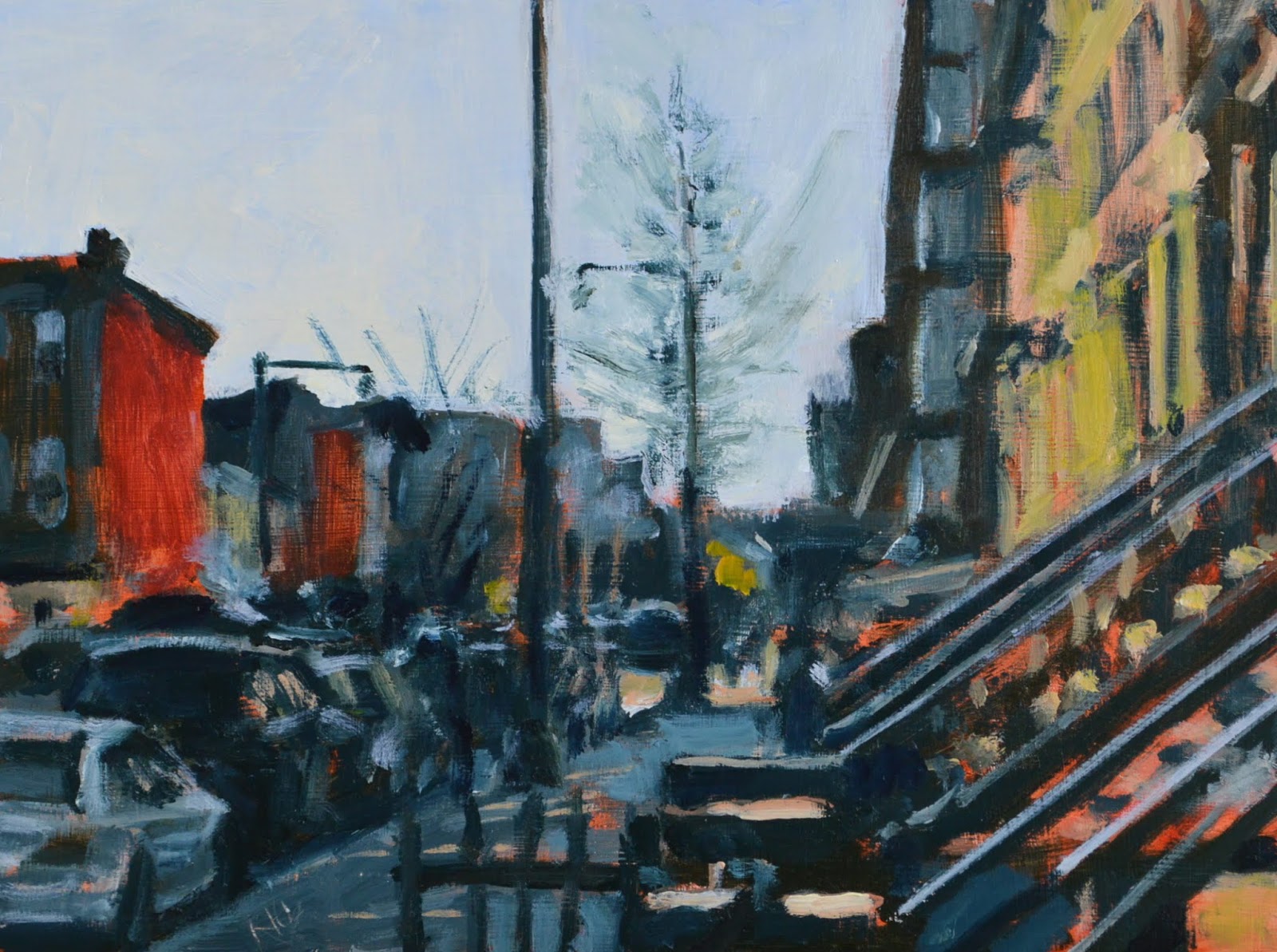 Mark and Remark Franklin Avenue Handrails