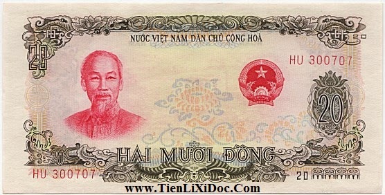 20 Đồng Việt Nam Dân Chủ 1969