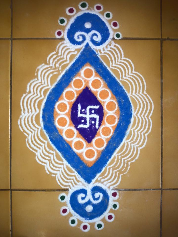 TELUGU WEB WORLD: FREEHAND DIAMOND SHAPED RANGOLI PATTERNS