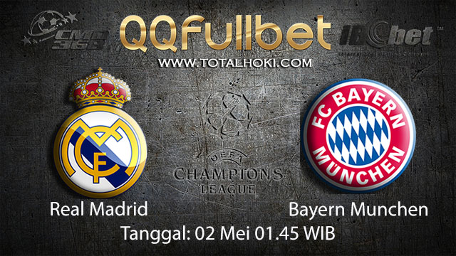 BOLA88 - PREDIKSI TARUHAN BOLA REAL MADRID VS BAYERN MUNCHEN 2 MEI 2018 ( EUFA CHAMPIONS LEAGUE )