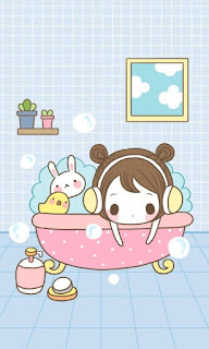 papel de parede wallpaper background fundo de tela kawaii fofo menininha
