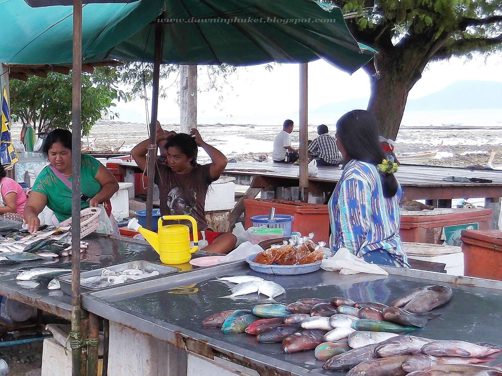 Рыбный рынок пхукет