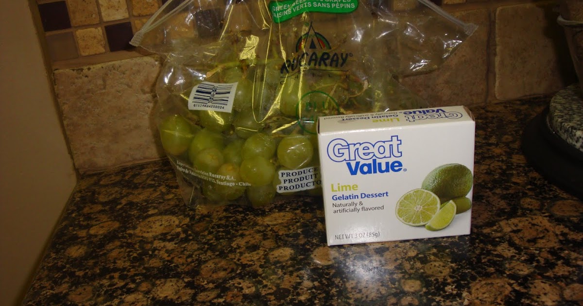 They Are Crafty Jello Covered Frozen Grapes