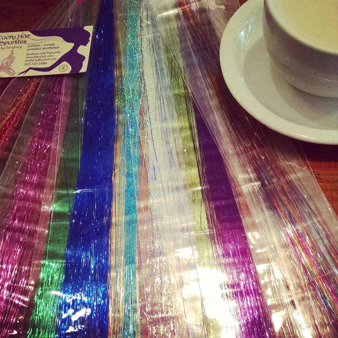 Faery Hair November Fairy Hair Sparkle events in Portland, Oregon