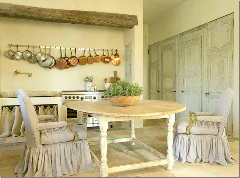 image Pam Pierce beautiful kitchen French interior design