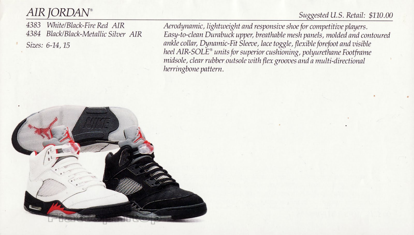 catalog NIKE Basketball SPRING 1990