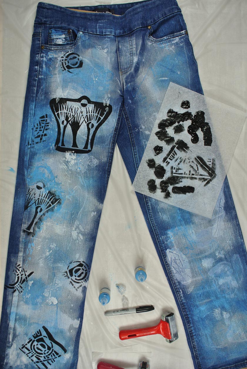 StencilGirl Talk Make Unique Clothing With Stencils StencilGirl Talk Make Unique Clothing With Stencils