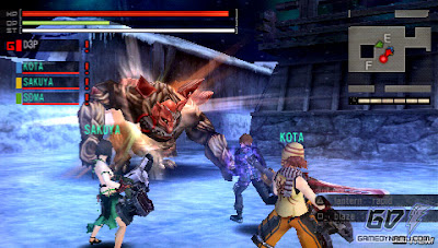 Game Gods Eater Burst ISO - PPSSPP Android