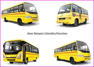 154 School buses booked in Telangana