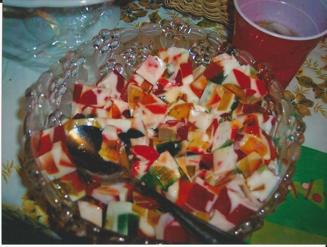 LBP Sews Vintage Recipe Monday Broken Glass Salad