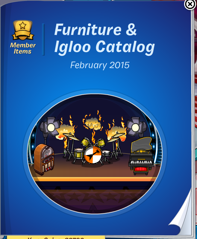 Nowy katalog Igloo & Furniture Nincia na Club Penguin najlepsze