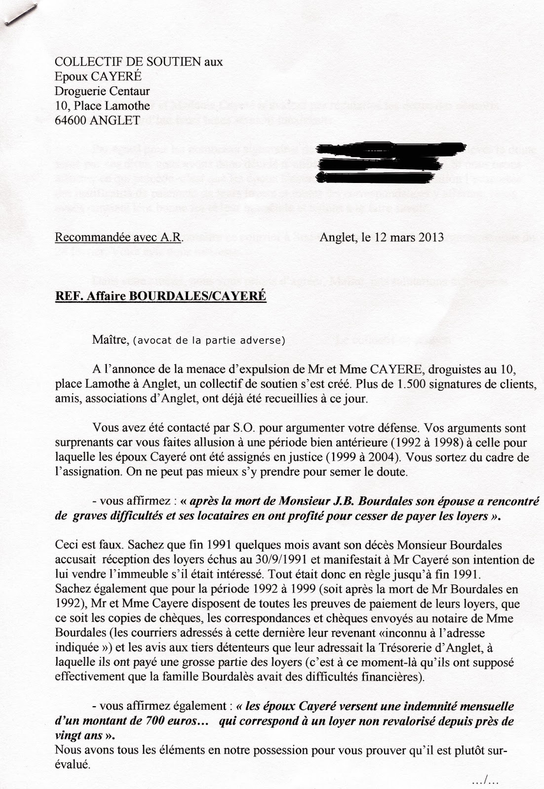 Avocat Corrompu Par La Partie Adverse Droguerie CENTAUR Anglet