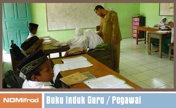 Contoh Lembar Cetak Buku Induk Guru dan Pegawai doc