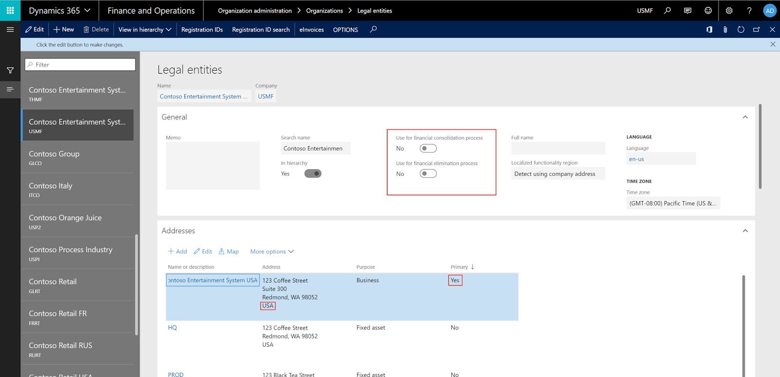 Company, Legal entity, Data Area IDWhat's the Difference?