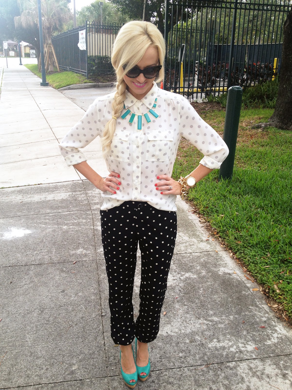 A Spoonful of Style: Dots on Dots