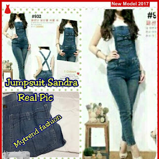 MSF0032 Model Jumpsuit 932 Murah Sandra Navi BMG