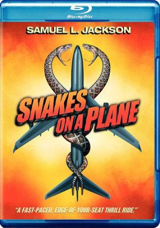 Snakes on a Plane 2006 BluRay Hindi 350MB Dual Audio 480p