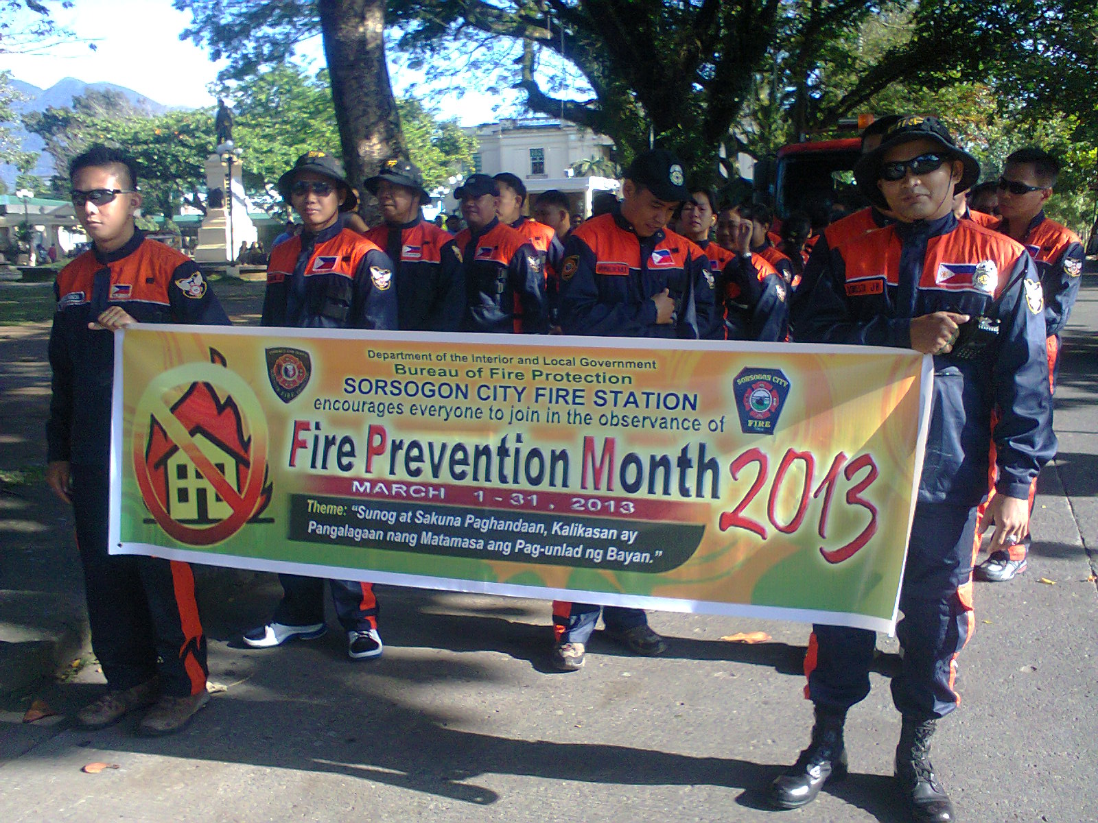 Philippine Information Agency BFP Sorsogon City observes Fire