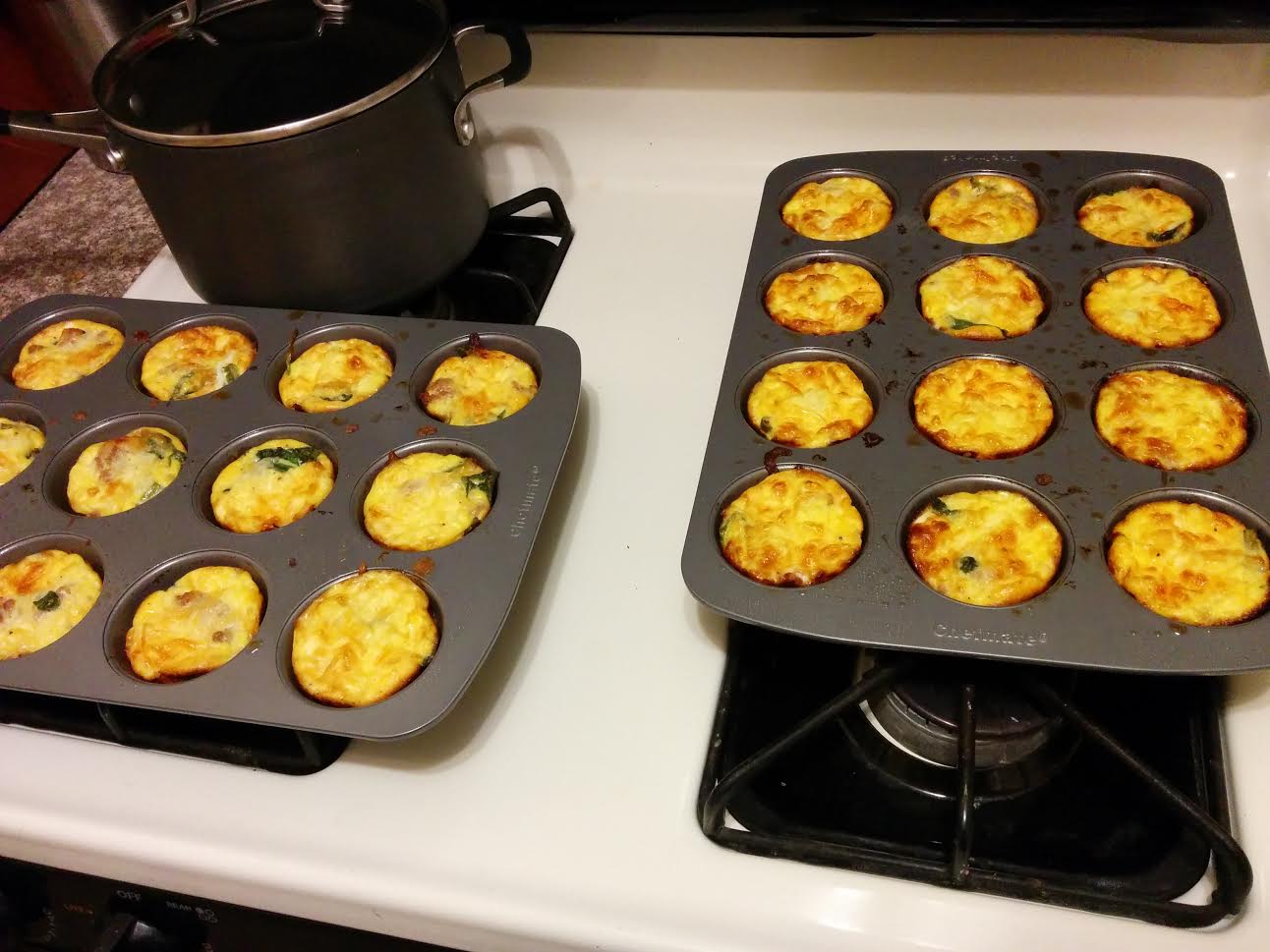 Talking to Myself: Very Low Carb Muffin-Sized Egg Cups! (keto)