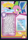 My Little Pony Spike [Twilight's Assistant] Series 2 Trading Card