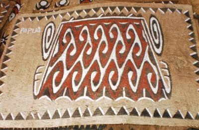 lukisan kulit kayu kombouw sentani berpotensi susul noken papua