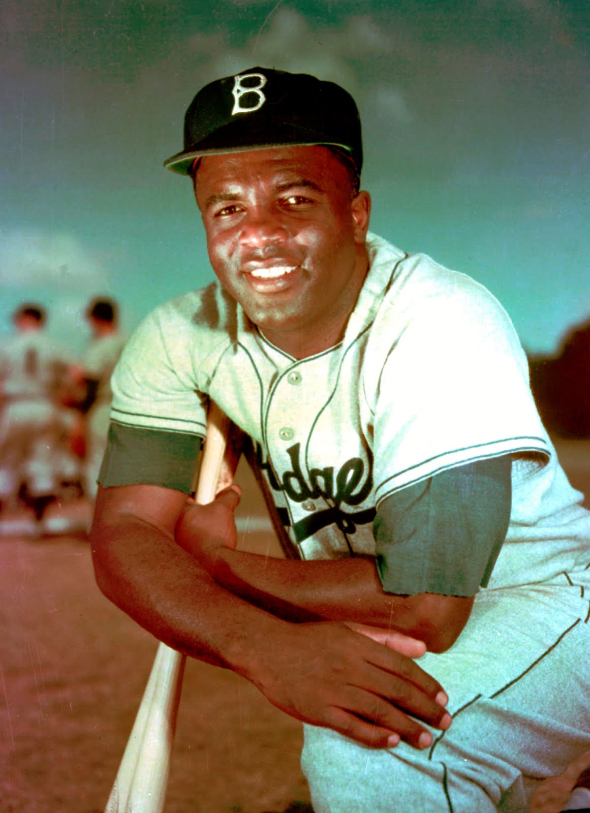 JACKIE ROBINSON (1919-1972) HALL-OF-FAME BASEBALL PLAYER-CIVIL RIGHTS ADVOCATE-BUSINESSMAN