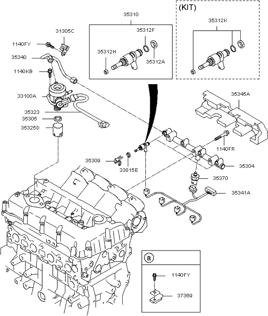 2012 Kia Sorento Parts Diagram - Automobile Components Parts