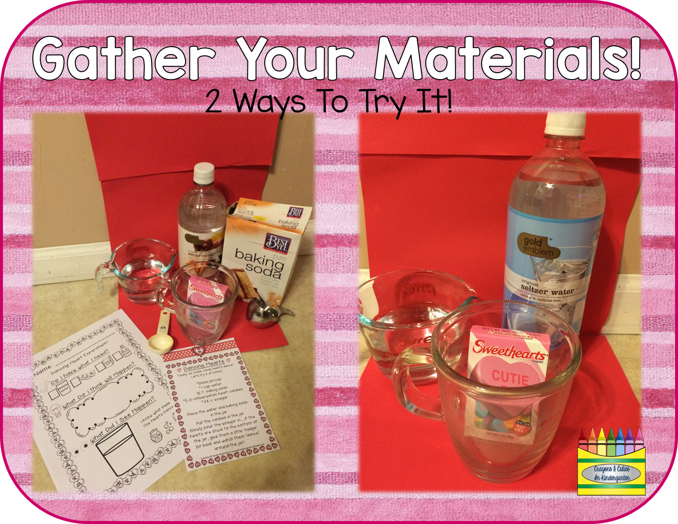 Crayons & Cuties In Kindergarten Add Some 'Bubbly' To Your Valentine's