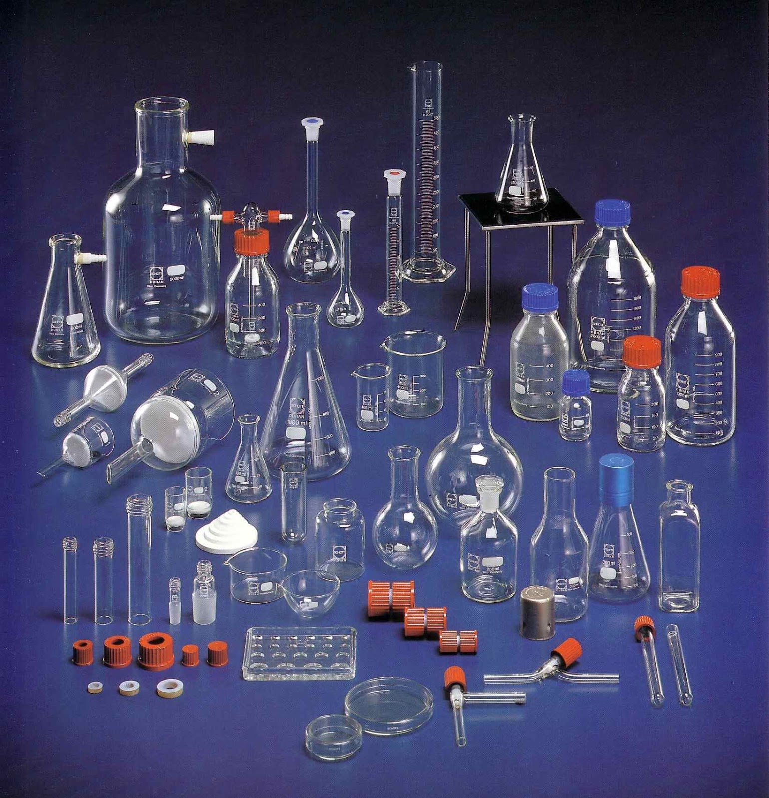 Jual Beaker Glass, Erlenmeyer Flask, Stopper Erlenmeyer, Reagent Bottle, Volumetric, Silicon