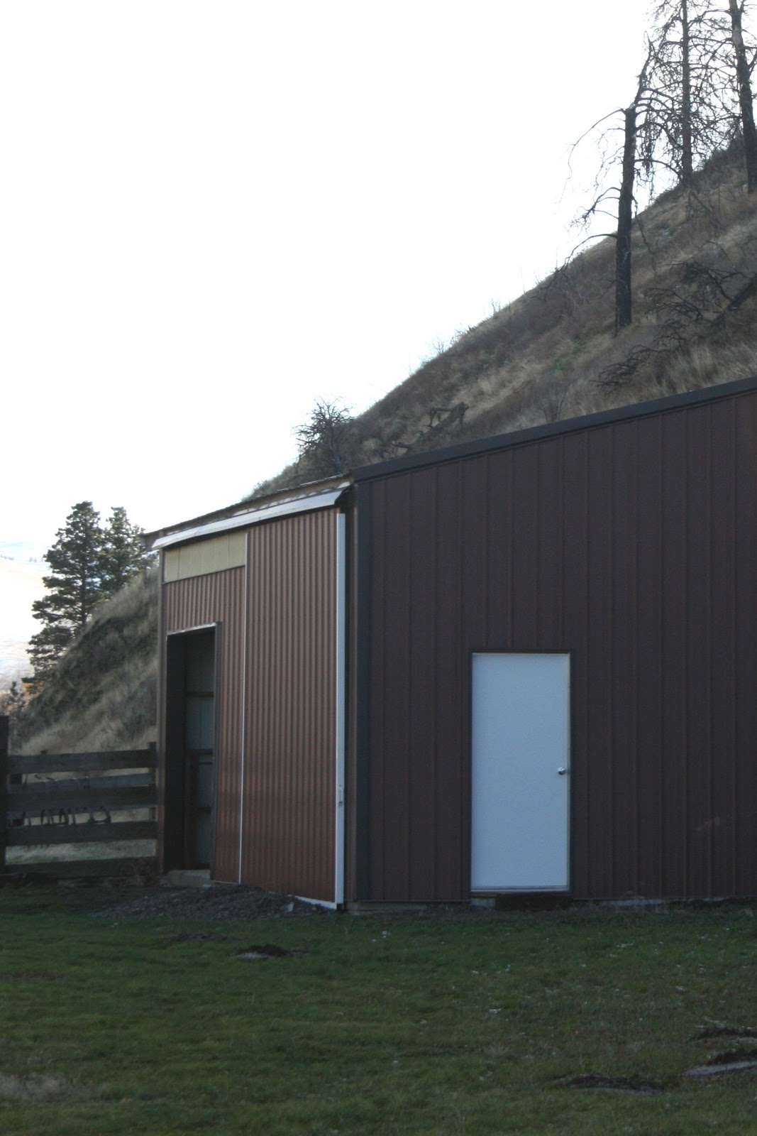 Log Home For Sale Dayton, Washington Dayton Log Home (Wintertime Property Photos)
