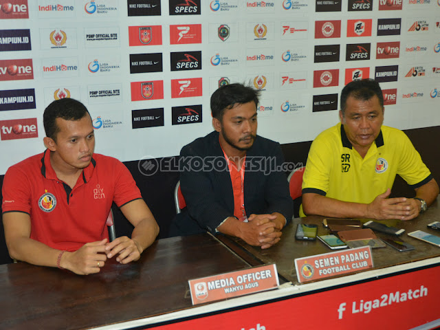 Usai Kalah 1-3 Atas PS Mojokerto Putra, Semen Padang FC Kecewa Usai Kalah 1-3 Atas PS Mojokerto Putra, Semen Padang FC Kecewa