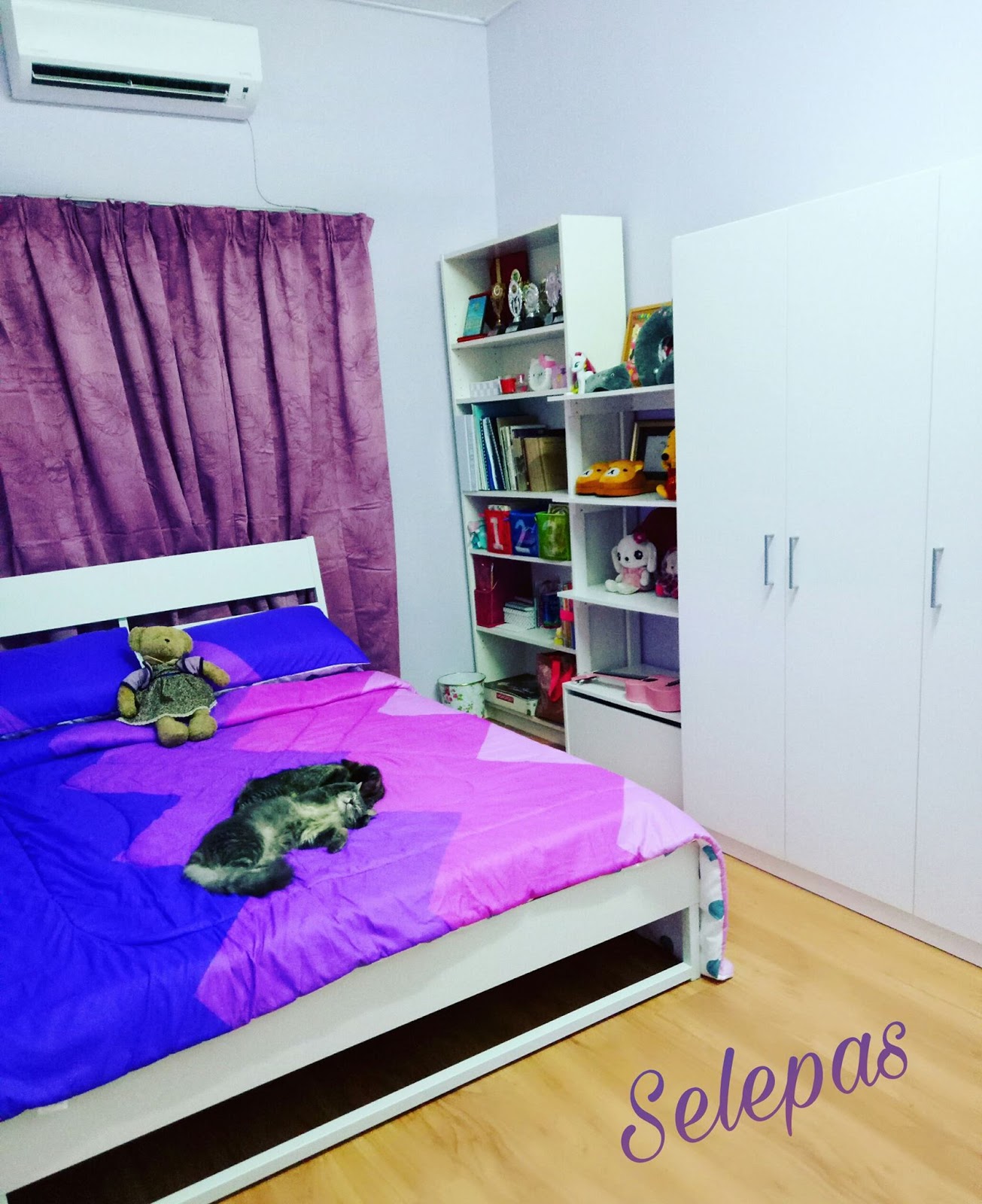 Zalinzalina Blo Deko Bilik Anak Perempuan Tadaaaaa Deko Selepas Ditukar Cat Dan Perabot Dalam Bilik Azwa Dam Aliah Kalau Nak Tengok Yang Sebelum Boleh Entri Kat Sini Ye Semua