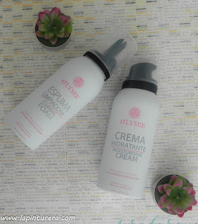 Espuma limpiadora y crema hidratante O'lysee (low cost Mercadona): Reseña 02 todo