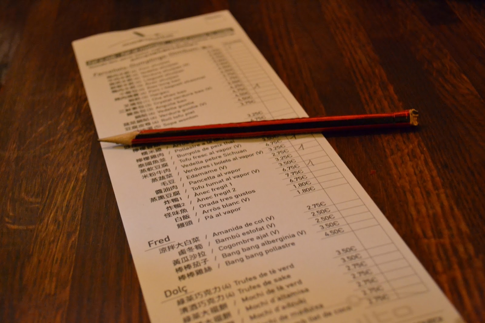 Restaurant Friday Asian Tapas at Mosquito Barcelona The Recipe Suitcase