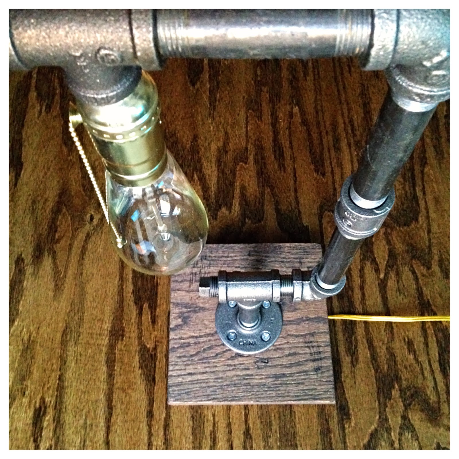 for a song DIY [industrial lamp]