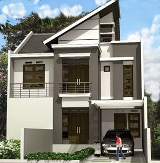 44 Model Atap Rumah Minimalis 2 Lantai yang Elegan - Rumahku Unik