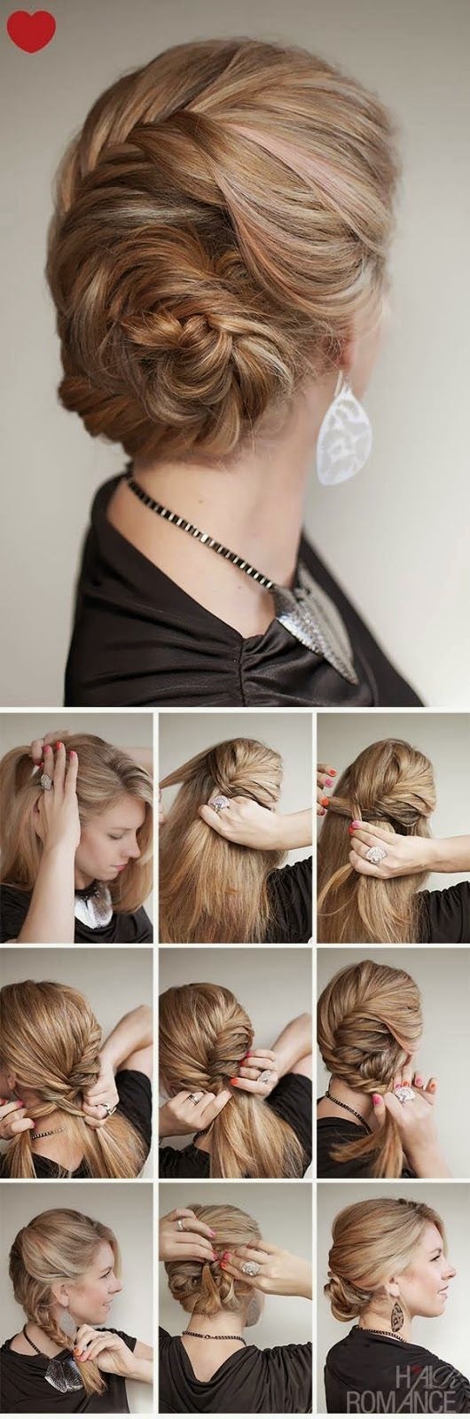 5 Cute Hair tutorial For Valentine’s Day}