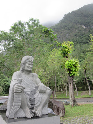Centro de información del Parque Nacional de Taroko, cerca de Hualien