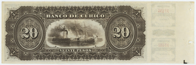 Chilean Money 20 Pesos note