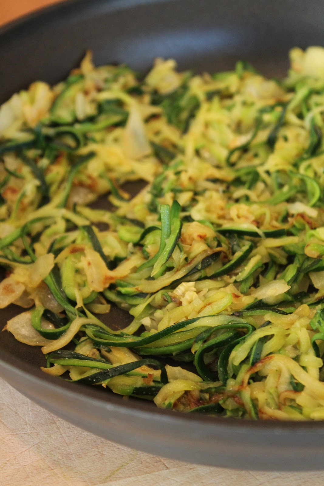 Pure Food Shredded Sauteed Zucchini