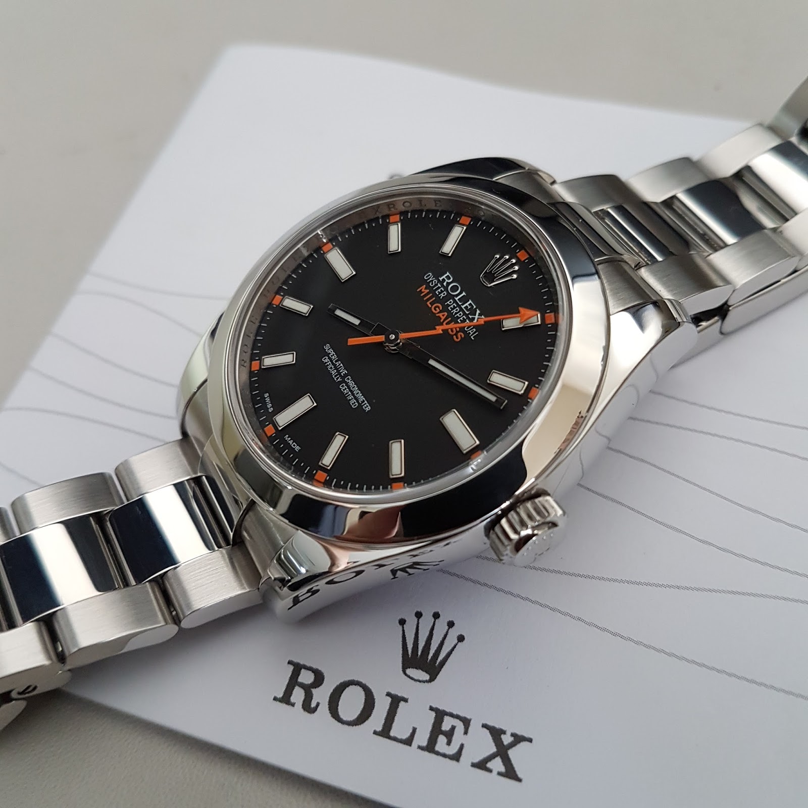 harga rolex milgauss original