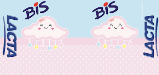 Lluvia de Bendiciones en Rosa y Celeste: Invitaciones y Etiquetas para Candy Bar para Imprimir Gratis. Etiquetas de Lluvia de Bendiciones en Rosa y Celeste para imprimir gratis.