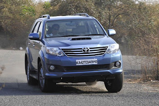 new toyota fortuner front view