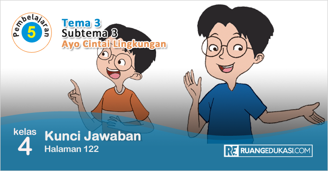 Kunci Jawaban Tema 3 Kelas 4 Halaman 122 Kunci Jawaban Tema 3 Kelas 4 Halaman 122