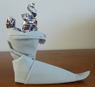 Pliage de serviette pour Noël