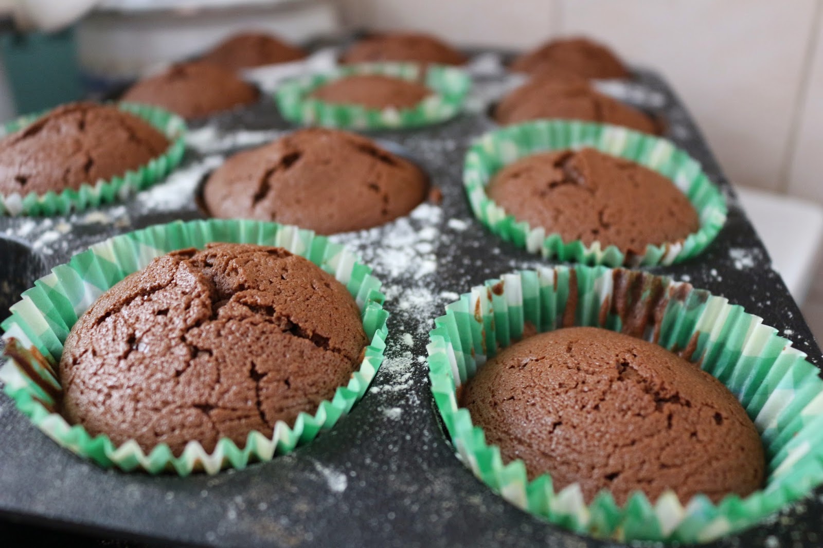 Muffins de chocolate irresistibles / el Delantal Blog de cocina